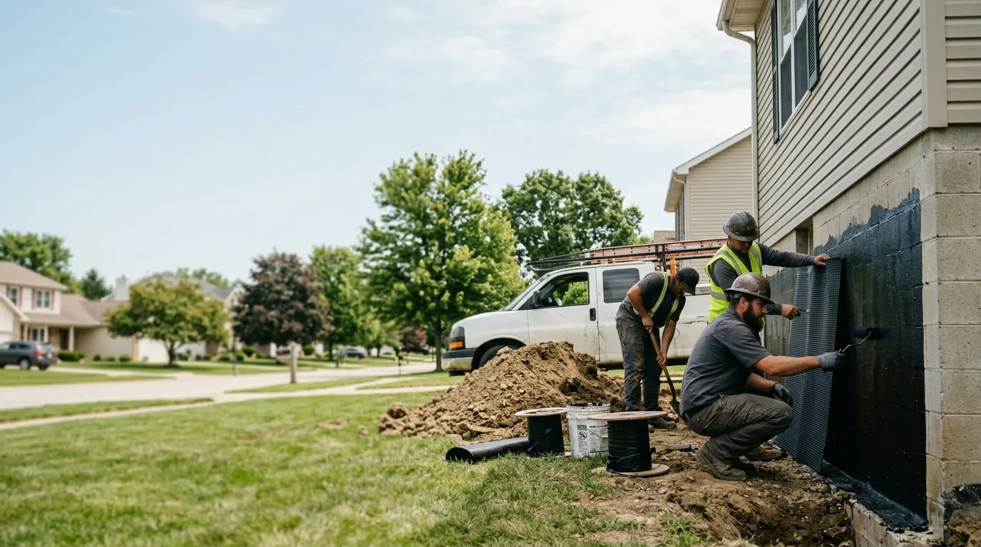 Basement Waterproofing in Breese, IL near me